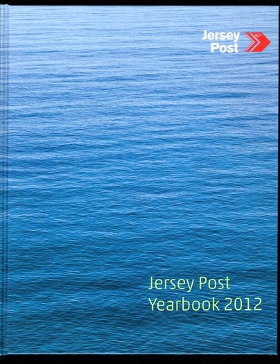 2012 Jersey Stamp Year Book (hardback) issued by Jersey Post includes 23 images of contents