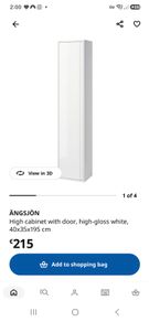 Ikea bathroom cabinet