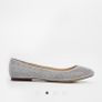 Oasis Sparkle Ballerina Shoes Image 3