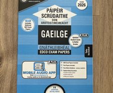 EDCO Leaving Certificate Ordinary Level Irish Exam Papers 2026 (Gaeilge)