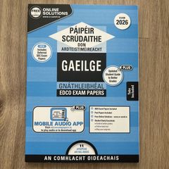 EDCO Leaving Certificate Ordinary Level Irish Exam Papers 2026 (Gaeilge)
