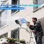 New Powerful Turbo Fan,built-in 6000mAh High-performance Battery, 9000000RPH, 5 Gears, 3pcs of Air Blowing Nozzles, Durable Black ABS Material, Suitable for Home, Office, Car, Courtyard, Blowing Leaves, Clearing Snow, and Dust Removal! Image 4