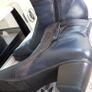 Gabor New Navy Leather Ankle Boots 6.5 Image 2