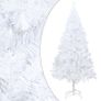 Artificial Christmas Tree with Thick Branches White 240 cm PVC Image 3