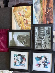 Set of pictures and canvas paintings