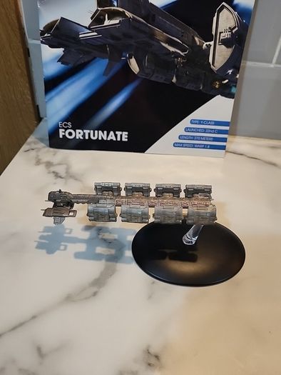 star trek eaglemoss ecs fortunate