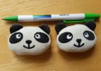 Two Little Panda Items - Suitable for Craft Project.
