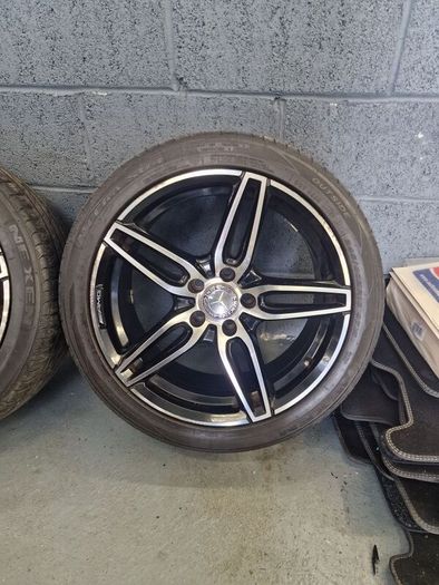 18 Inch Mercedes Alloy Wheels and Tyres.