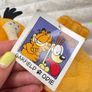 Garfield Cat Beach Red Shorts Ice Cream approx. 22 cm. Used Please see photos Image 9