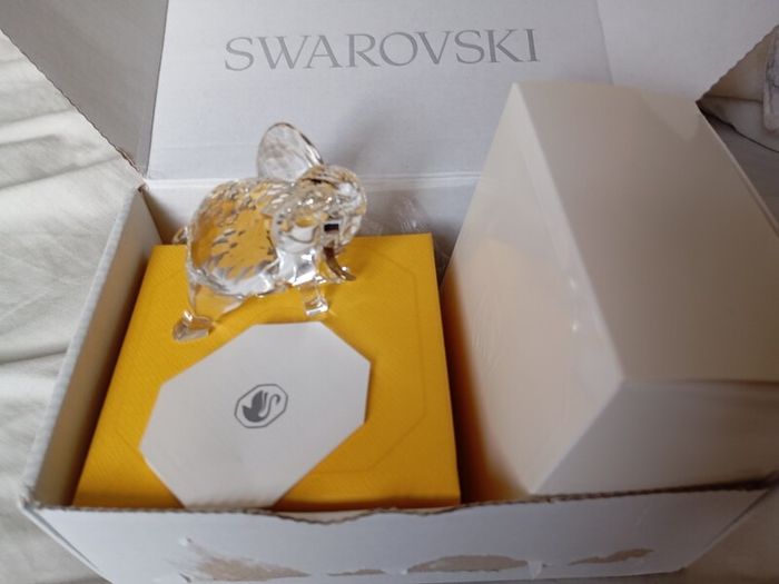 Swarovski crystal elephant