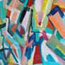 Original abstract painting Geometric painting Image 6