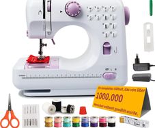 Brand New Portable Electric Sewing Machine 12 Stitches Foot Pedal & Accessory Set