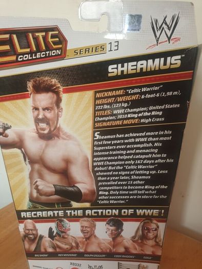 Wwe elite Sheamus series 13 King Sheamus Mattel