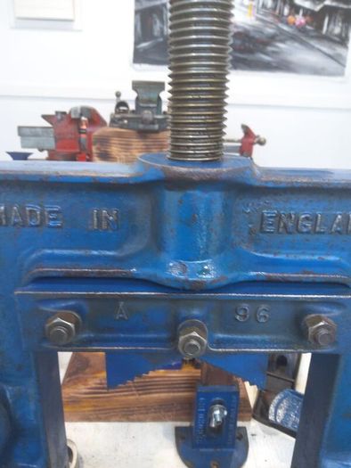 Record  no 96 pipe vice