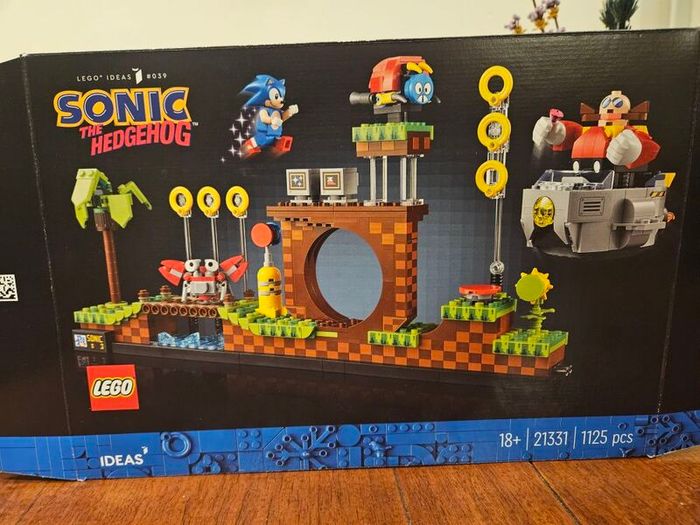 Sonic the Hedgehog Retired Lego Set