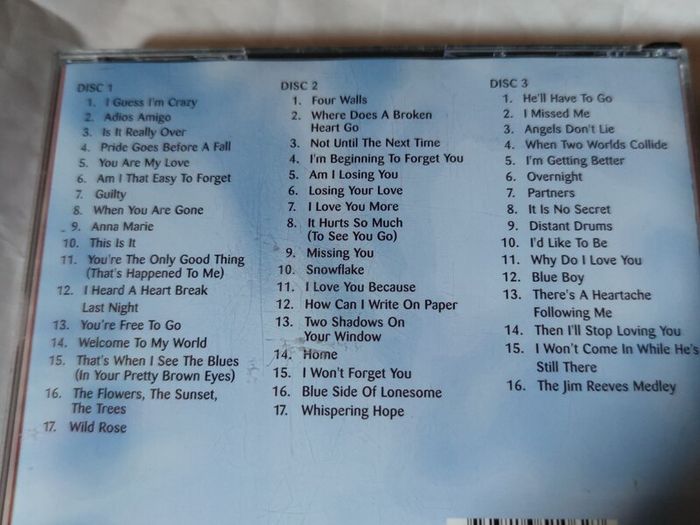 Legendary Jim Reeves 3Cd Boxset