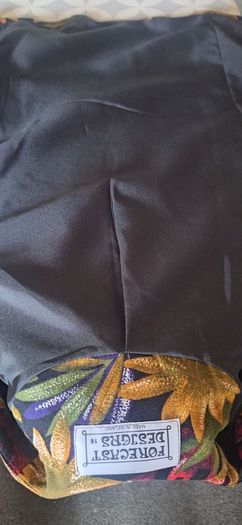 Womens Vibrant Botanical Print Tailored Jacket