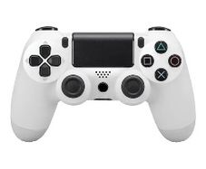 Double Motor Vibration 4 Wireless Bluetooth Remote Controller White