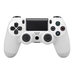 Double Motor Vibration 4 Wireless Bluetooth Remote Controller White