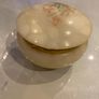 Alabaster reduced trinket dish with mirror Image 6