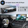 Car Stereo Radio Bluetooth with CD DVD Player,1DIN RDS/FM/AM Car Radio Bluetooth Handsfree MP3 Player with 2 USB/SD/AUX/7Colors (FREE POSTAGE) Image 2