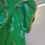 Virgos Lounge Green Sequin Dress Image 6