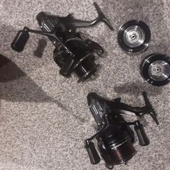 Pair of Shimano Baitrunner X Aero 4000 FA, as new