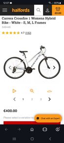 Carrera Crossfire Womens Hybrid Bike