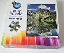 Puzzle World Mountain Lakes Jigsaw Puzzle - Factory sealed