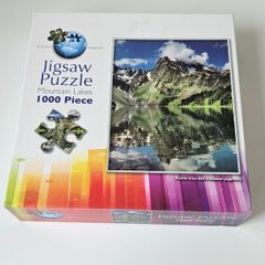 Puzzle World Mountain Lakes Jigsaw Puzzle - Factory sealed