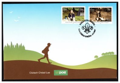 2007 Ireland Europa Scouting Centenary Commemorative Stamps An Post First Day Cover (FDC)