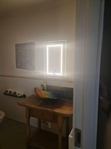 Bathroom cabinet with mirror and Bluetooth New