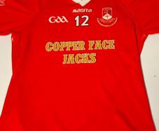 Saint Brigids Blanchardstown & Castleknock GAA (Match Worn) Coppers Gaelic Football Jersey (Adult Large) FREE POST