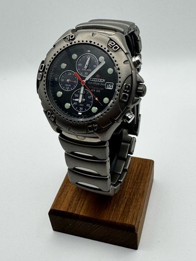 CITIZEN Promaster Eco-Drive Duo Titanium watch