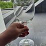 John Rocha Waterford Crystal Trace Red Wine Glasses x 6 Image 2