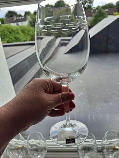 John Rocha Waterford Crystal Trace Red Wine Glasses x 6