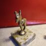 Figure Of  Donkey On Plinth Of Marble. Image 6