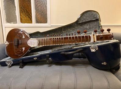 NEW Sitar + Flight Case