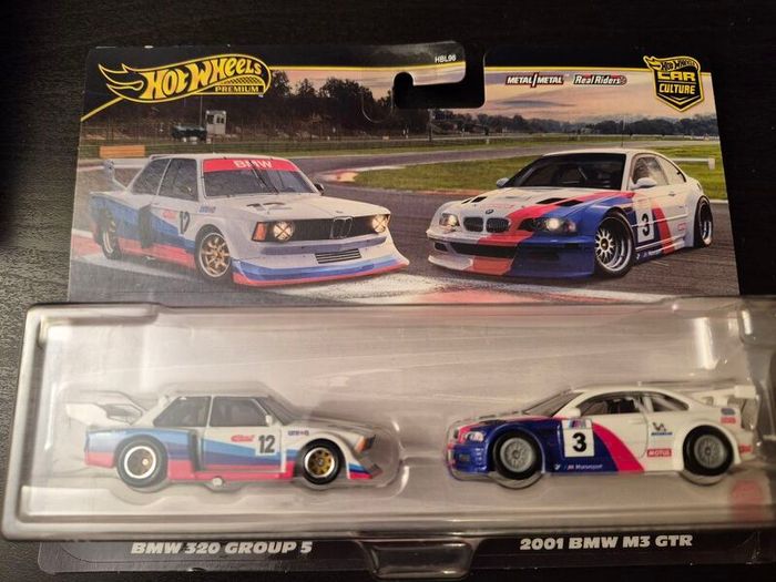 Hot Wheels BMW 320 M3 GTR Twinpack