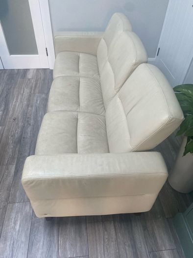 3 Seater Leather Couch