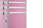 Cosmetics and make up beauty case trolley vanity box -different colours- (Black)