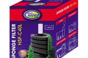 Aqua Nova NSF-C40L Corner Sponge Filter For Aquarium Up To 40L