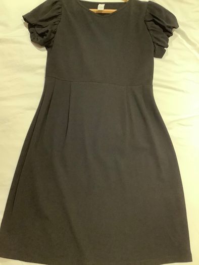 Stunning fit black elegant dress Vila 12