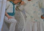 Mother and Child Short Sleeved Knitting Pattern for Sale