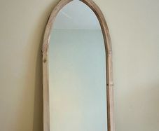 Wooden Gothic Mirror 100cm