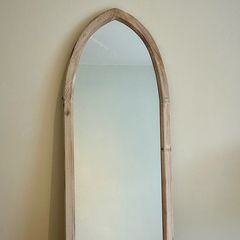 Wooden Gothic Mirror 100cm