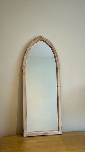 Wooden Gothic Mirror 100cm