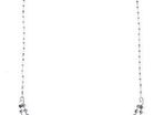 Crystal Chevron Bib Necklace-free postage !