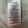 Next Grey Lined Cotton Eyelet Curtains Pair (46" x 72" / 117cm x 183cm) Image 2