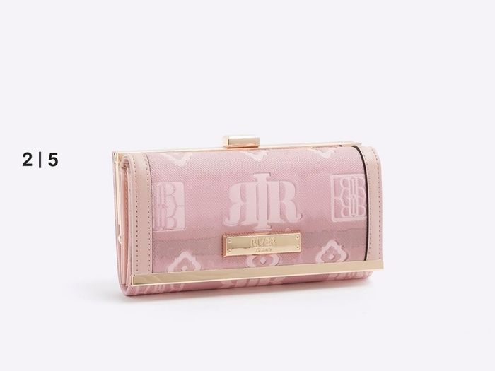 River island pink ombre purse